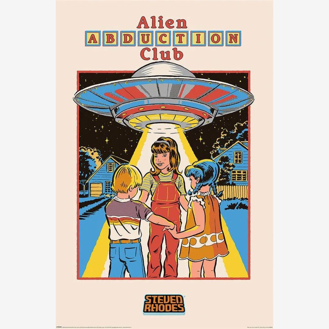 Steven Rhodes (Alien Abduction Club)  Maxi Poster (A82)