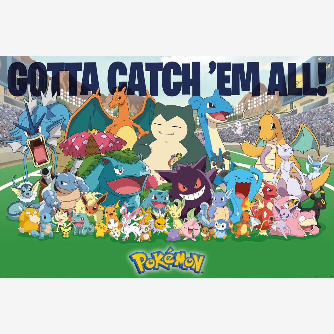 Pokemon All Time Favourites Maxi Poster (A38)