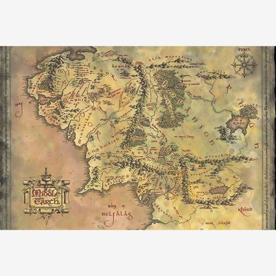 LORD OF THE RINGS (MIDDLE EARTH) MAXI POSTER (A11)