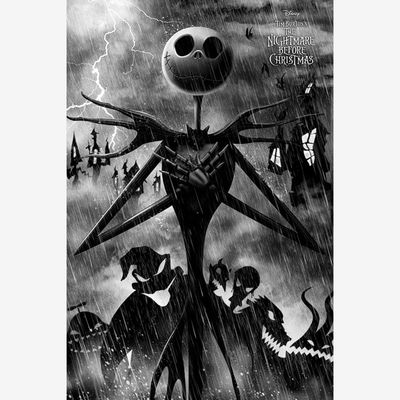 NIGHTMARE BEFORE CHRISTMAS (STORM) MAXI POSTER (A73)