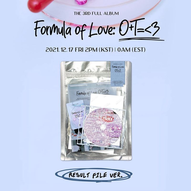 TWICE | Formula of Love: O+T=＜3 | Result File Version | CD