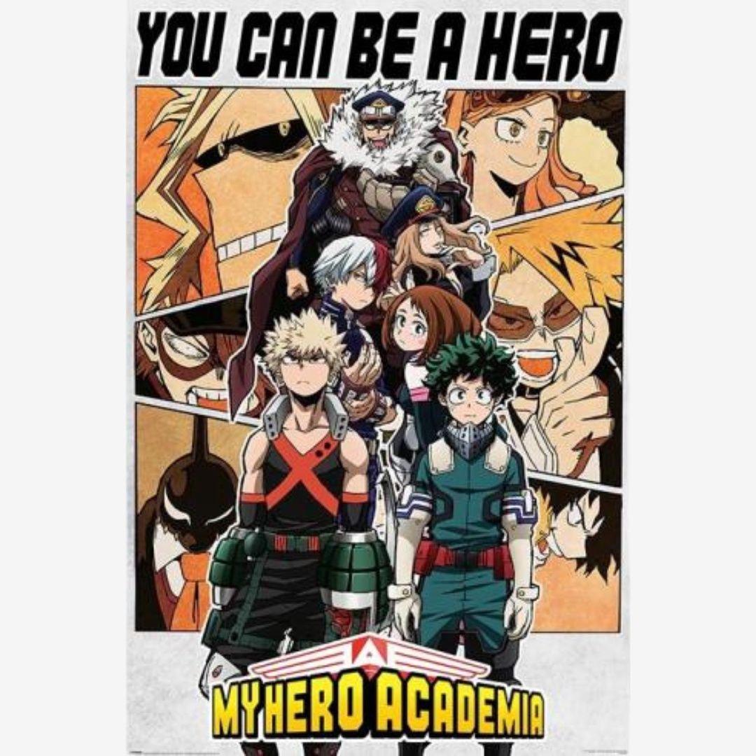 MY HERO ACADEMIA S3 (BE A HERO) MAXI POSTER (5)