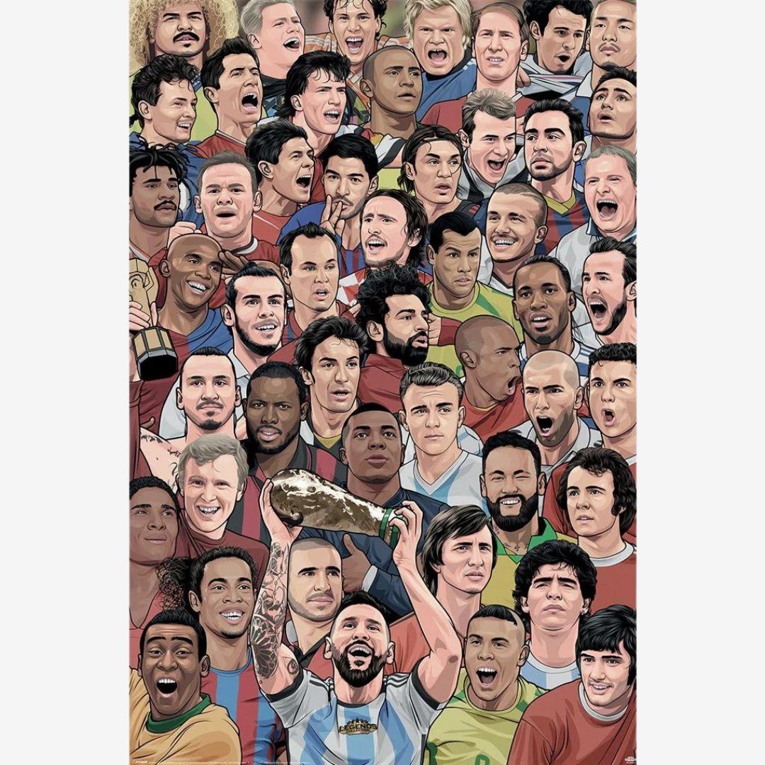 Legends (Football&#39;s Greatest) Maxi Poster (A90)