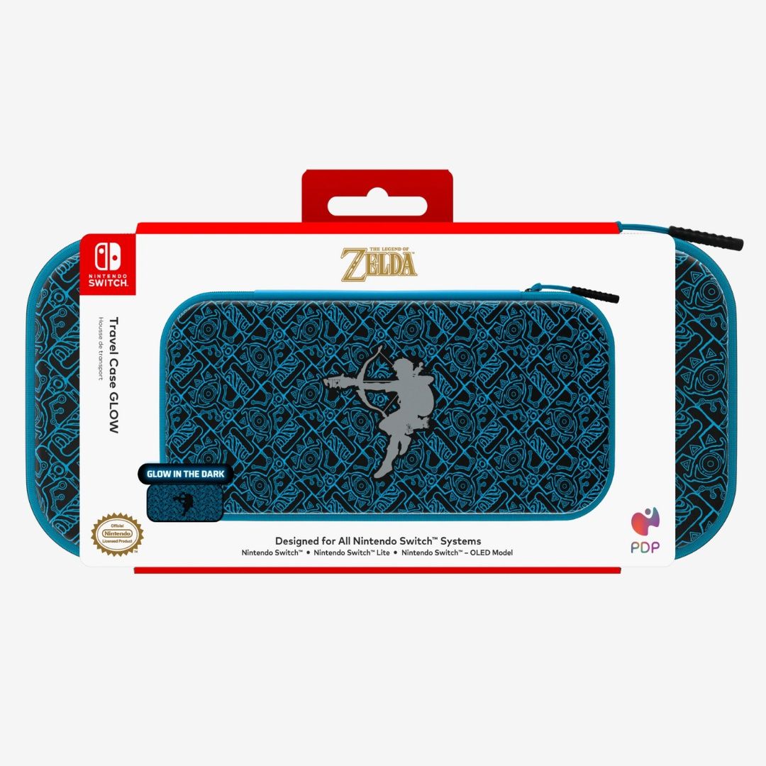 Zelda Glow Sheikah Shoot Switch Case
