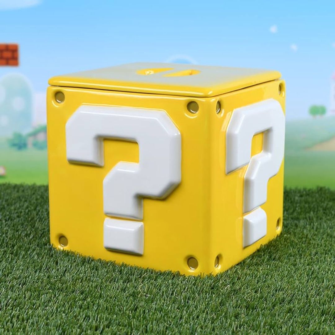 Super Mario (Question Mark Block) Cookie Jar