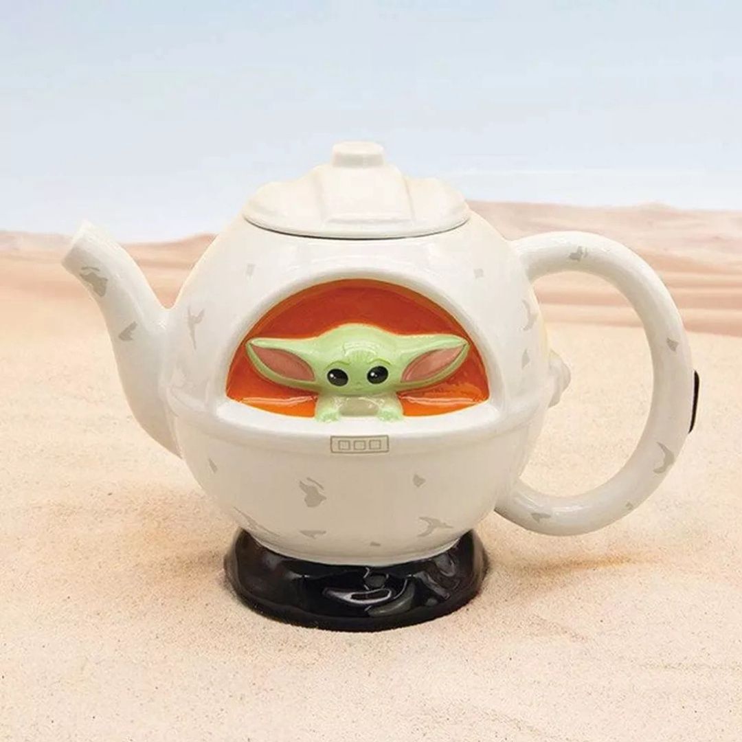 Mandalorian Grogu Teapot Set