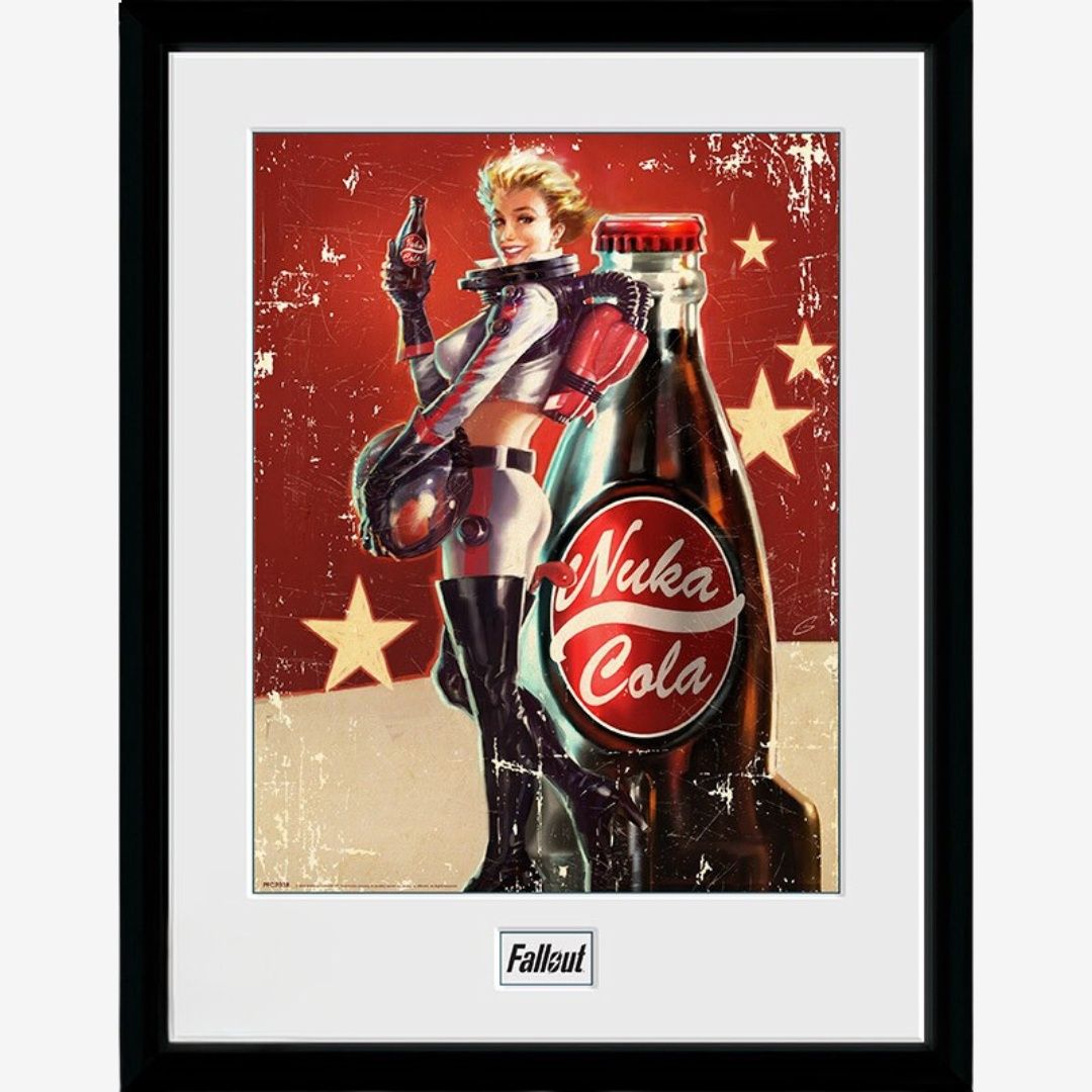 Fallout Nuka Cola Framed Print