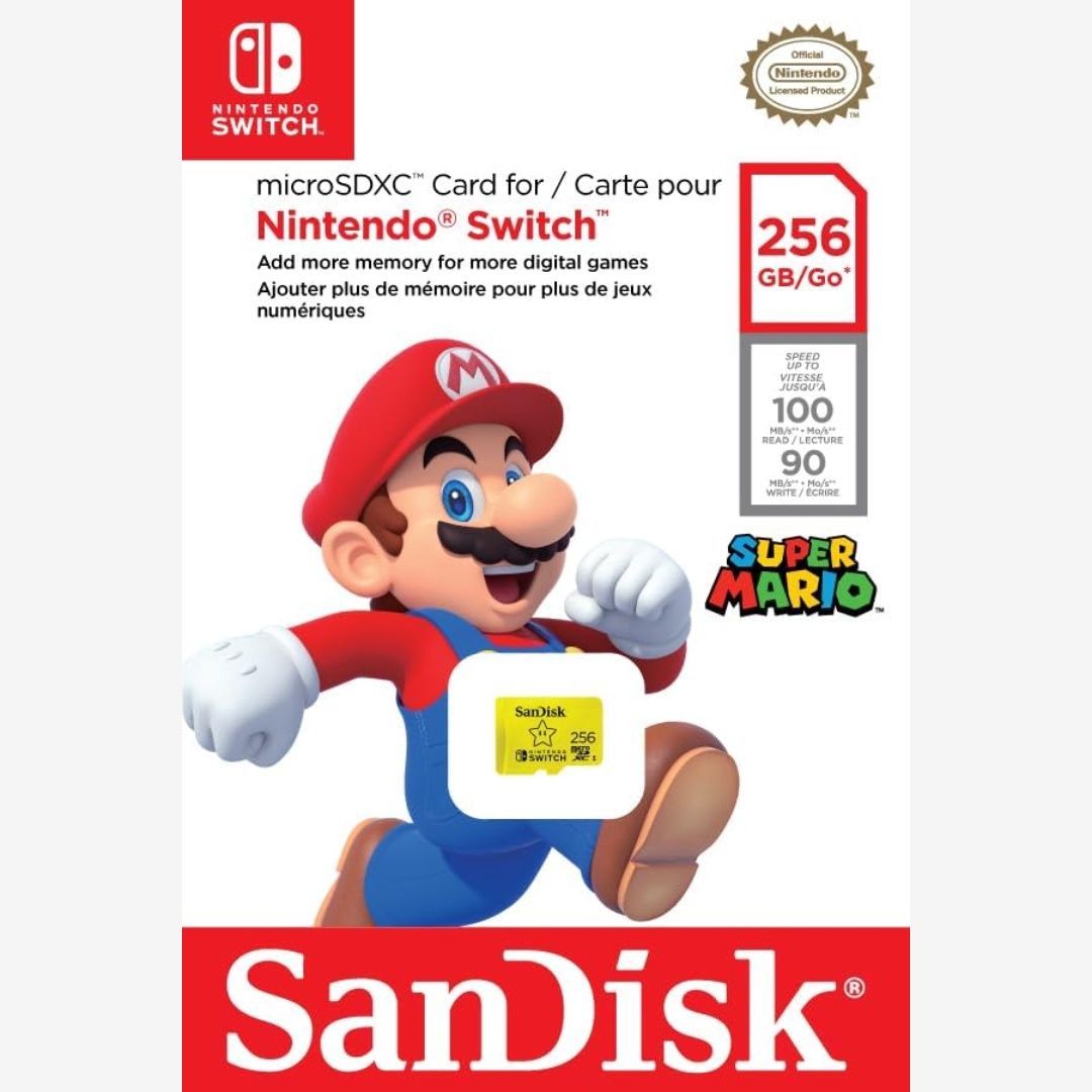 SanDisk 256GB MicroSD Card for Switch