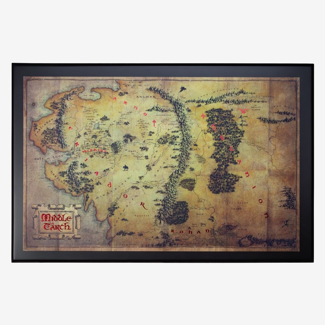 The Hobbit | The Map of Middle Earth