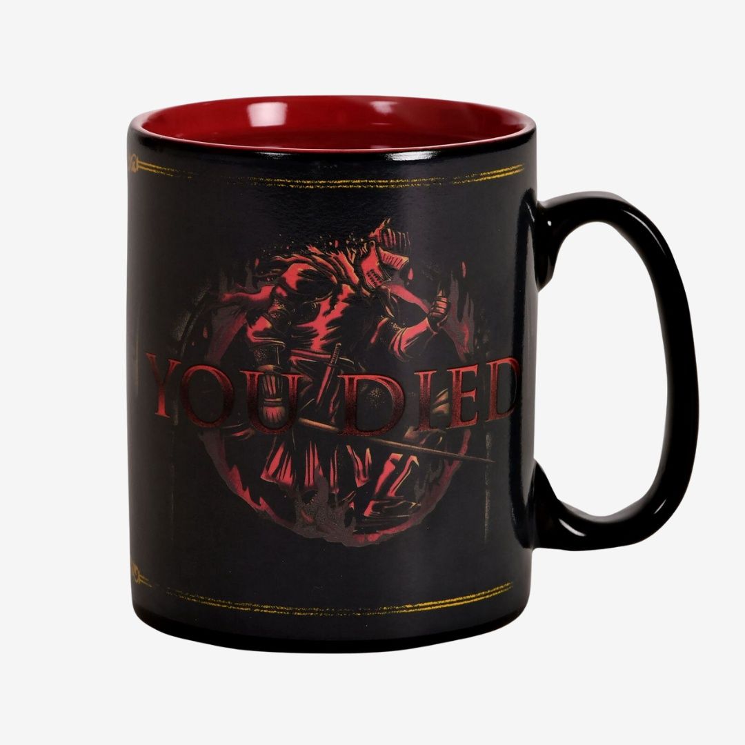 Dark Souls You Died Heat Change Mug
