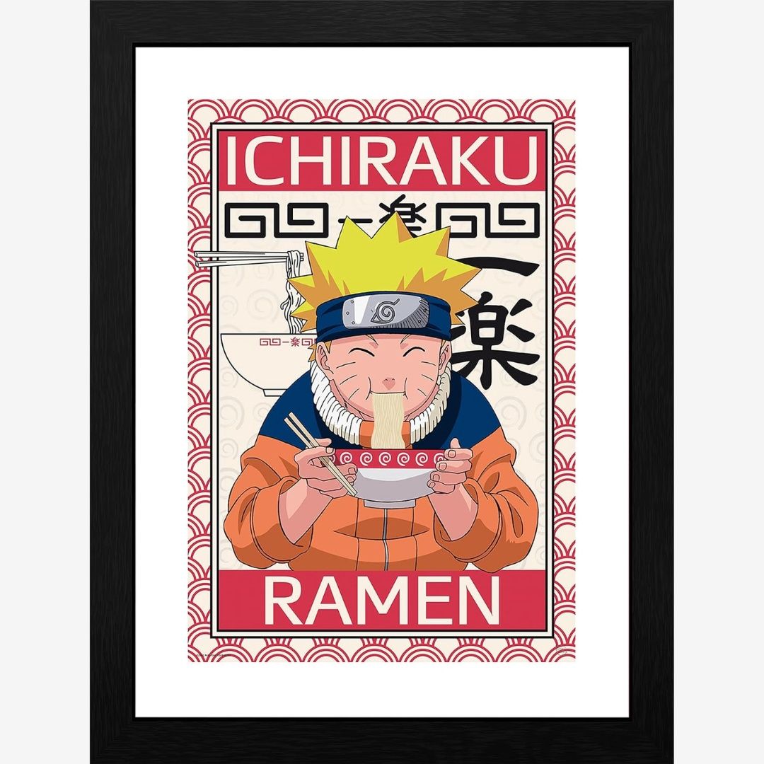 Naruto Ichiraku Ramen Framed Print