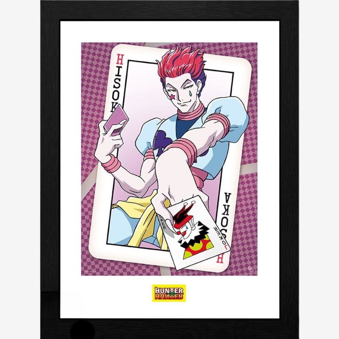 Hunter x Hunter Hisoka Framed Print