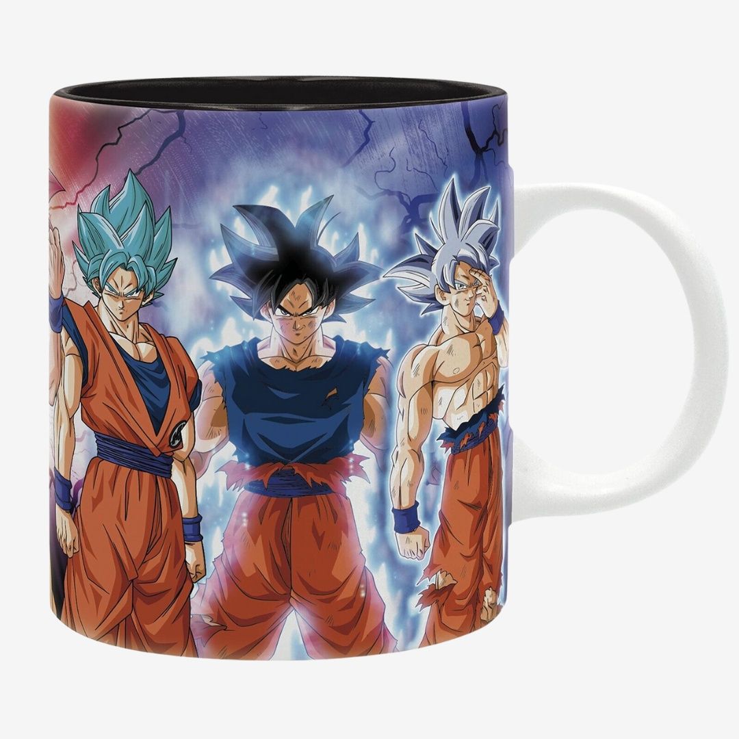 Dragon Ball Super Goku Transformations Mug