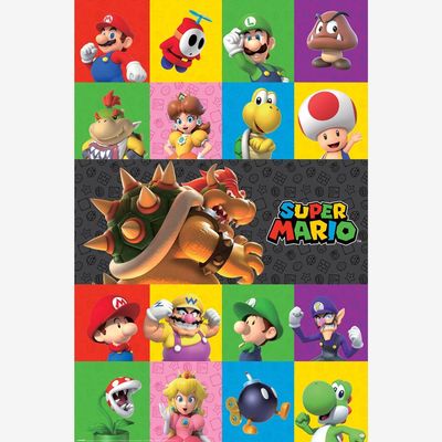SUPER MARIO (CHARACTERS) MAXI POSTER (A21)