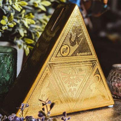 The Legend Of Zelda (Triforce) Shaped Money Bank