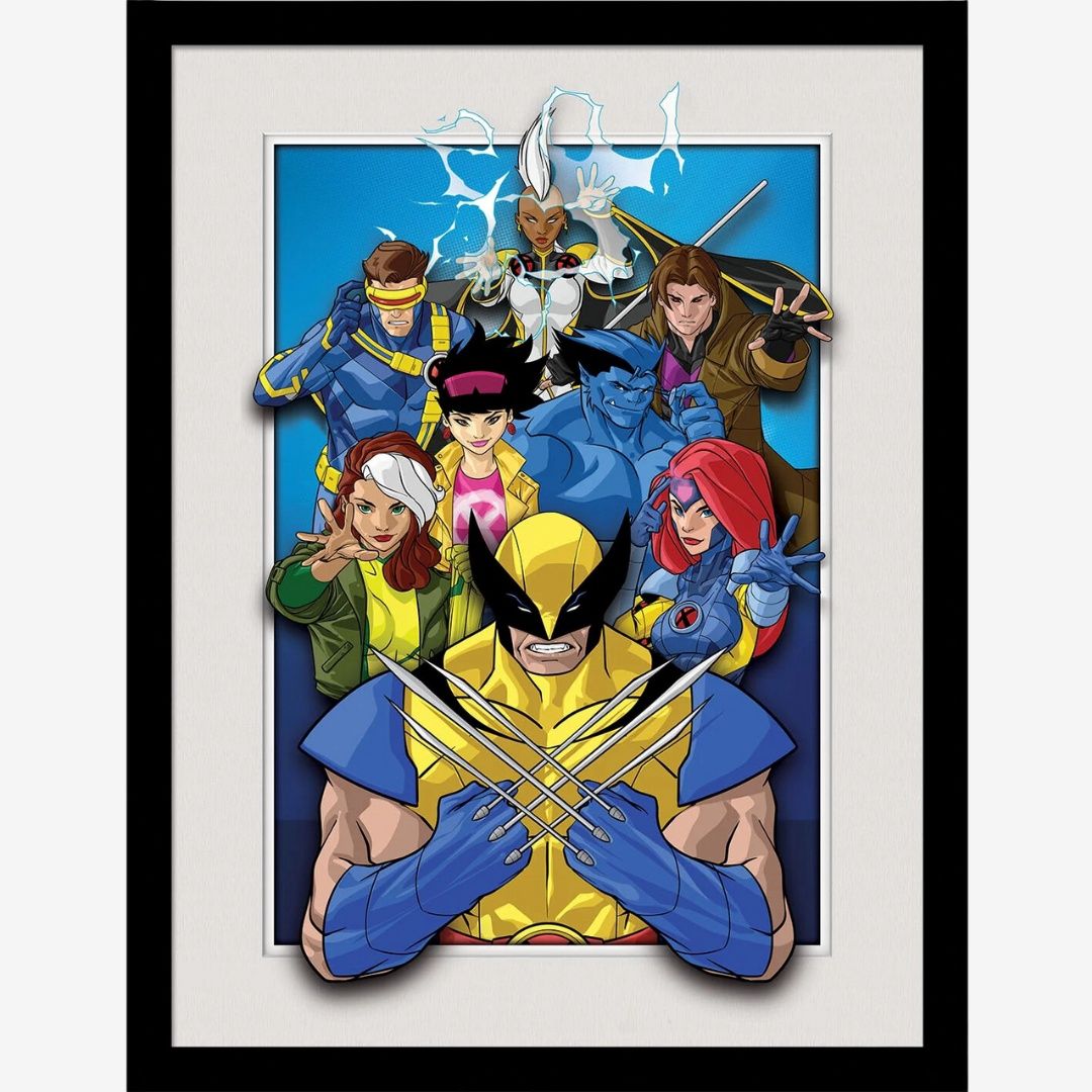 Marvel (Xmen Characters) Breakout Collector Framed Print