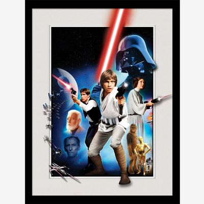 Star Wars (Montage) Breakout Collector Framed Print