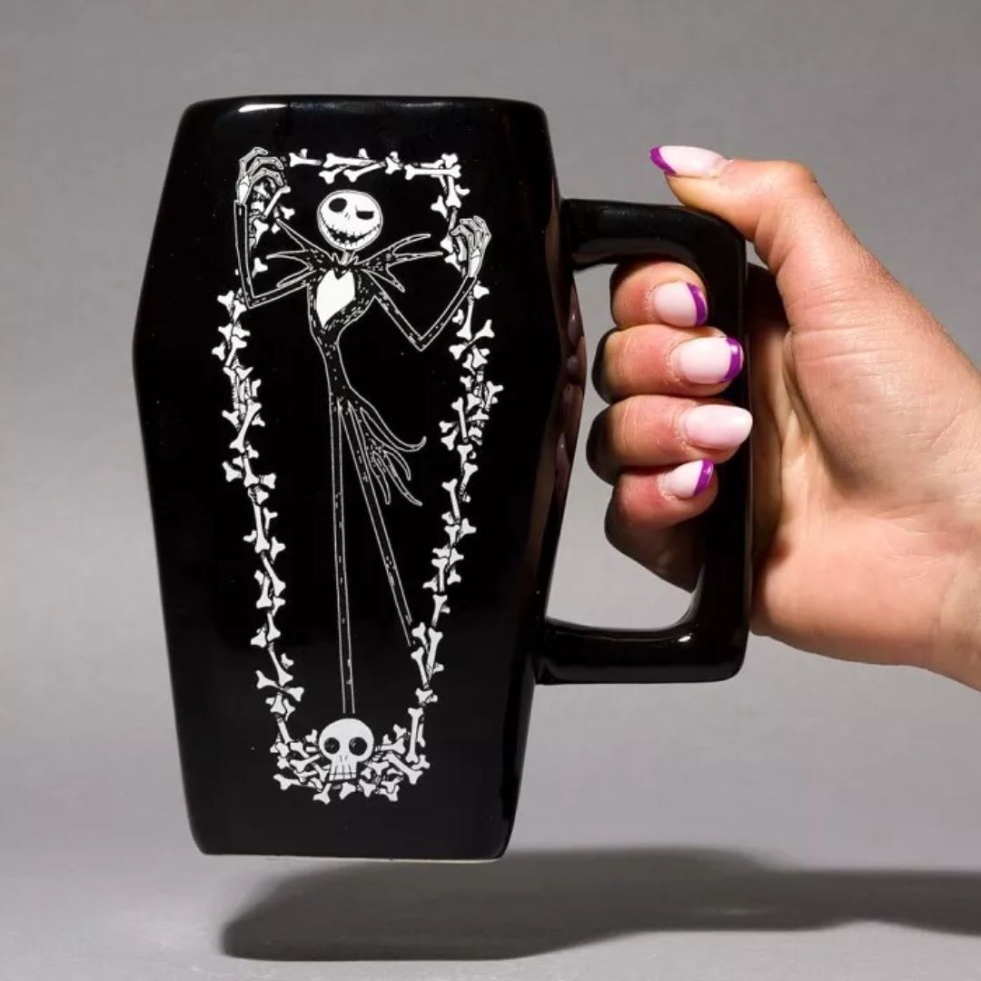 The Nightmare Before Christmas Coffin Shaped Mug