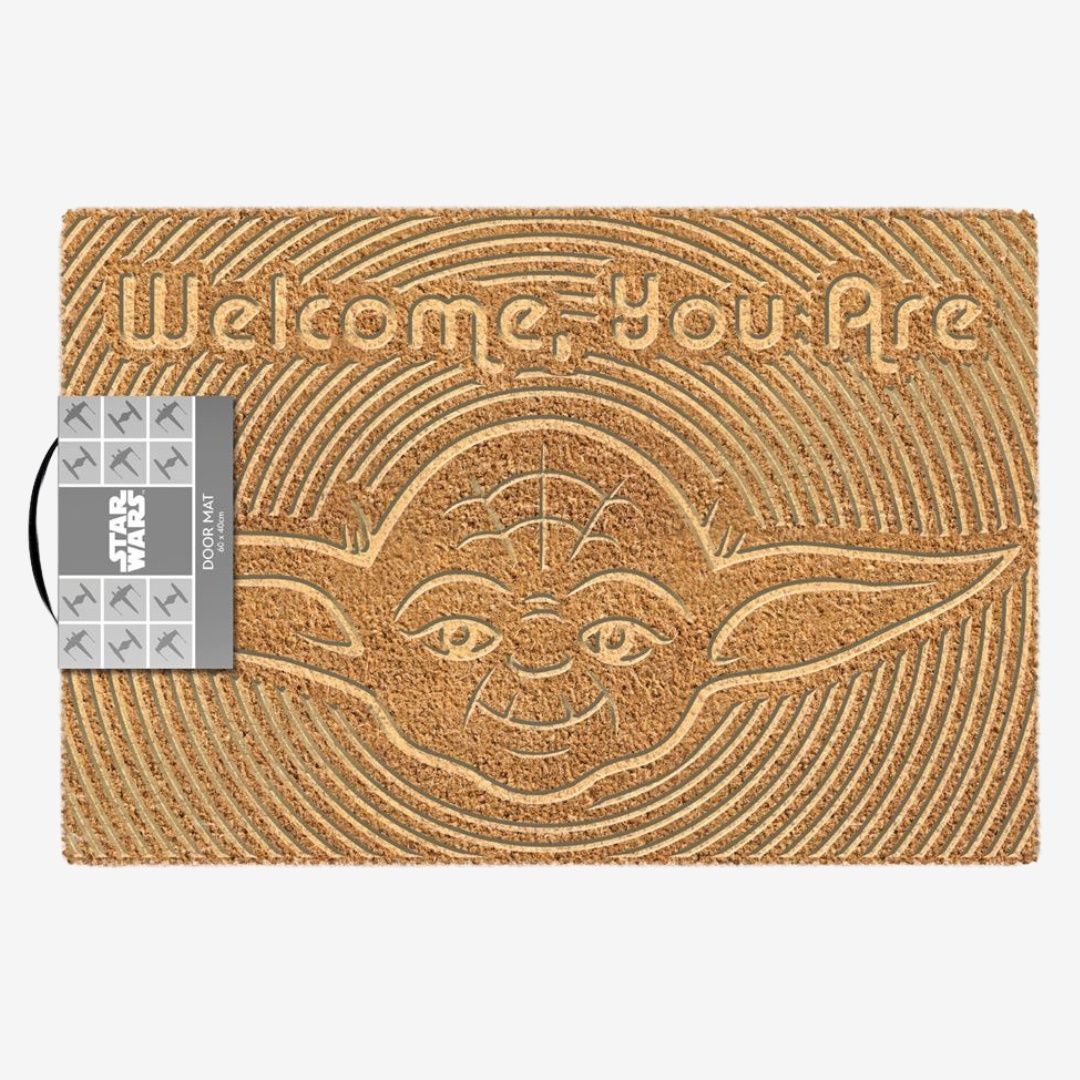 Star Wars Yoda Embossed Doormat
