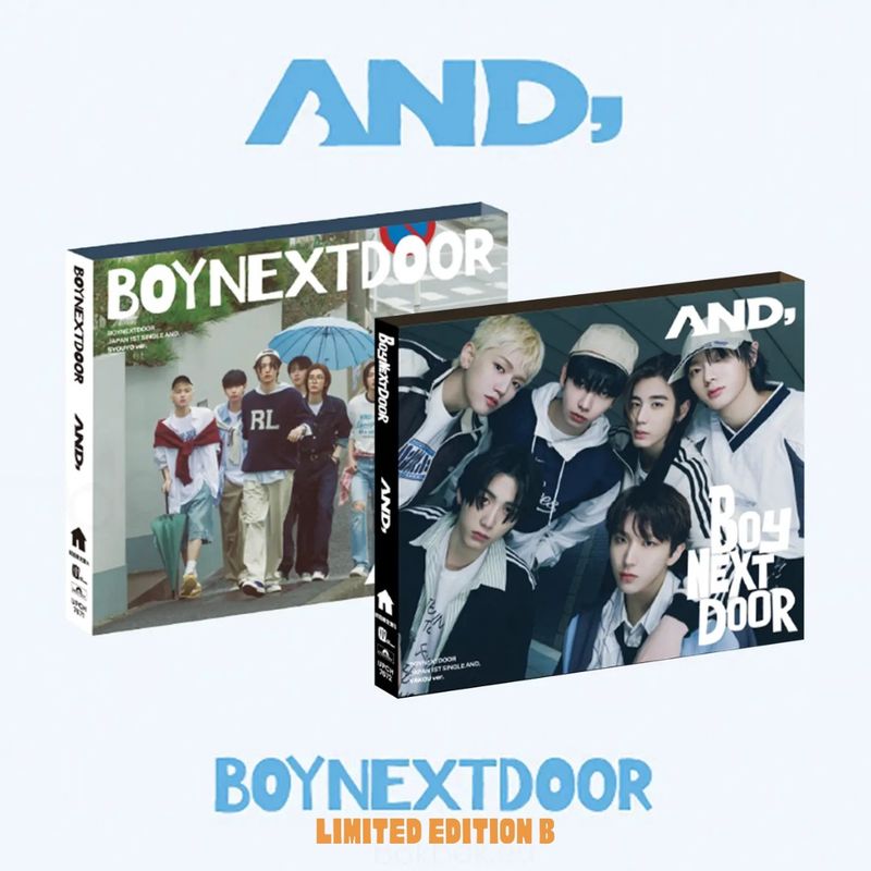 BOYNEXTDOOR - AND, Limited Edition A CD + Book - uDiscover BOYNEXTDOOR - AND, Limited Edition A CD + Book - uDiscover