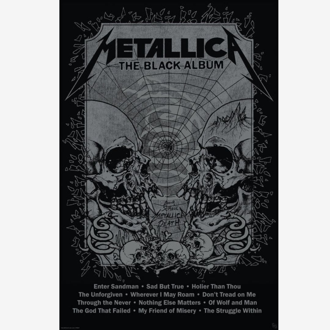 Metallica Black Album Maxi Poster (A2)