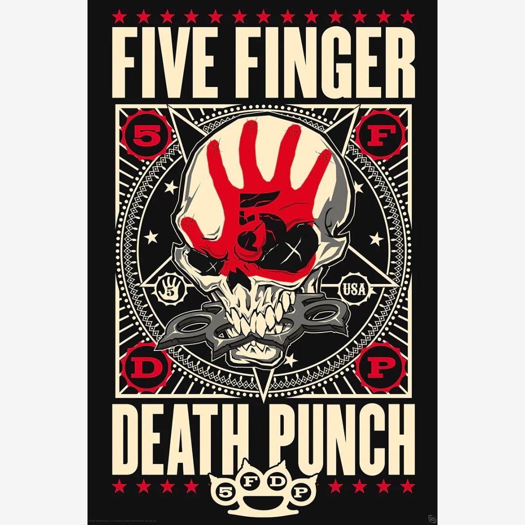 Five Finger Death Punch Knucklehead Maxi Poster (A46)