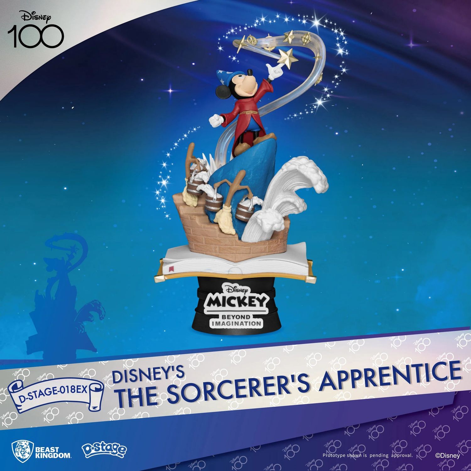 Disney The Sorcerer&#39;s Apprentice Exclusive Version Statue