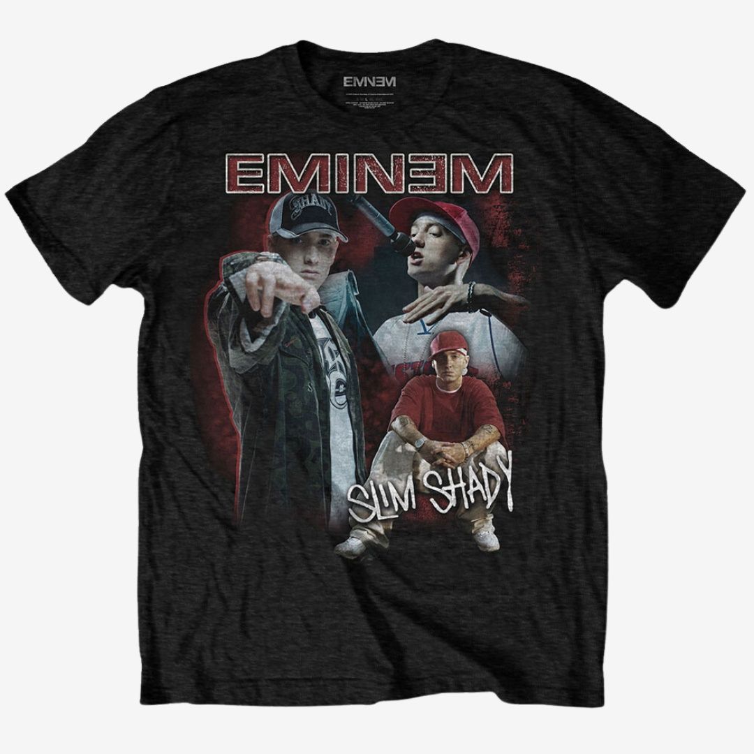 Eminem Unisex T-Shirt: Shady Homage, Size: Small