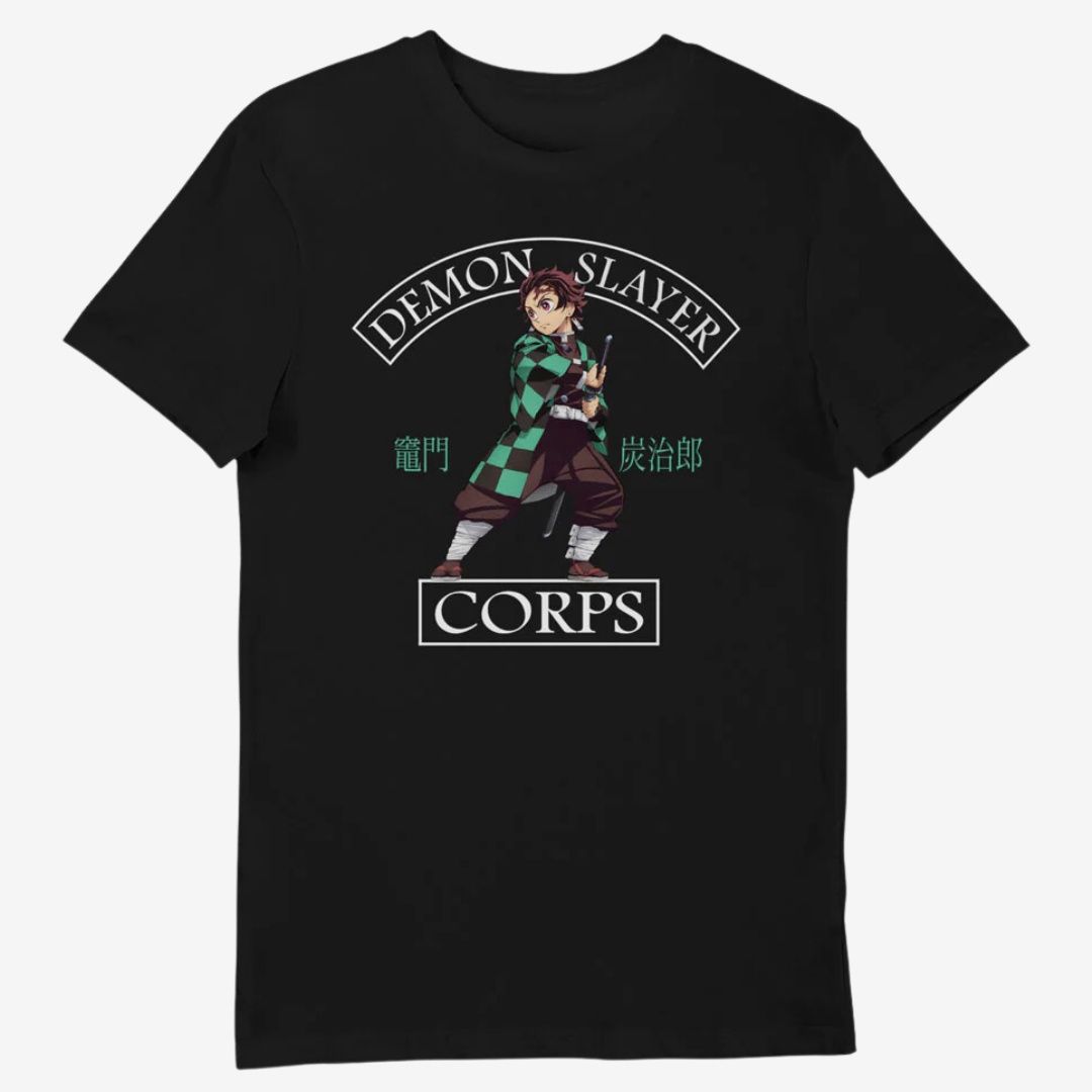 Demon Slayer Tanjiro Adults T-Shirt, Size: Small