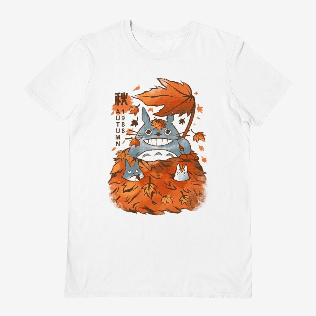 Ilustrata (My Neighbour Autumn) White Shirt, Size: Small