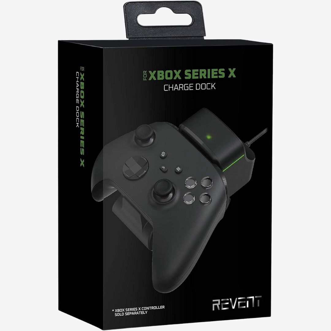 Revent Xbox Series X Controller Single Charging Dock with Rechargeable Battery