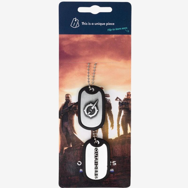 Outriders Symbol Dog Tags