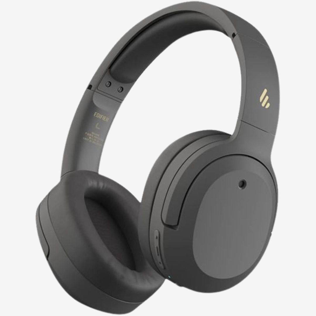 EDIFIER Active Noise Cancelling Bluetooth Stereo Headphones (Grey)