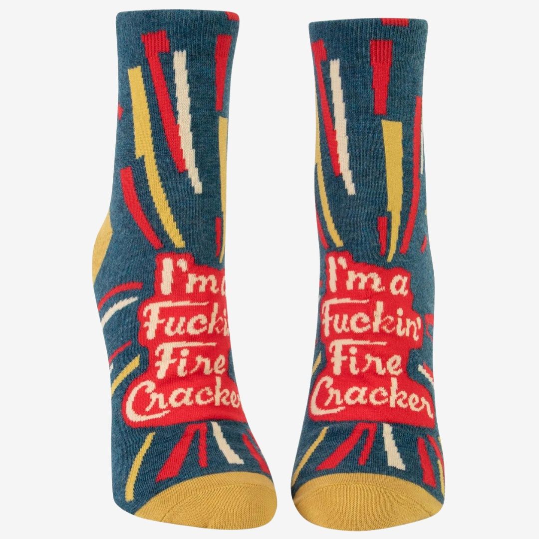 Fuckin&#39; Firecracker Ankle Socks