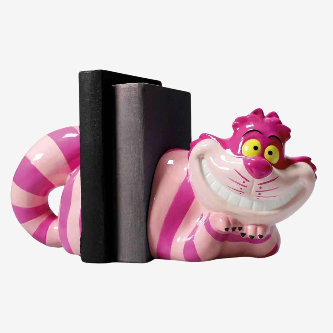 Alice in Wonderland Cheshire Cat Bookends Set of 2