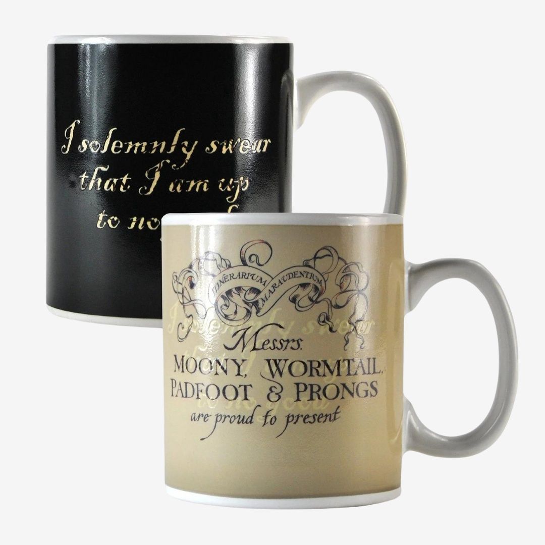 Harry Potter Marauder&#39;s Map Heat Changing Mug