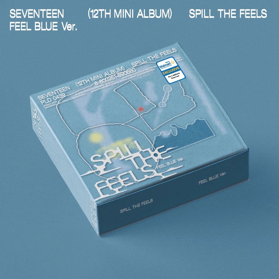 SEVENTEEN | Spill The Feels | Feel Blue Ver. | CD