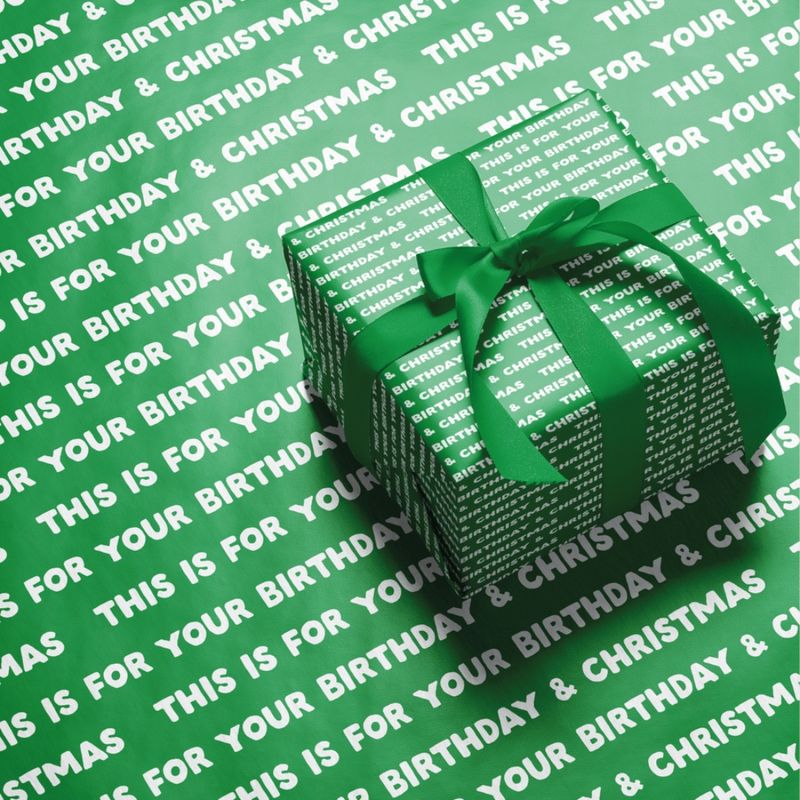 Bday &amp; Xmas | Wrapping Paper