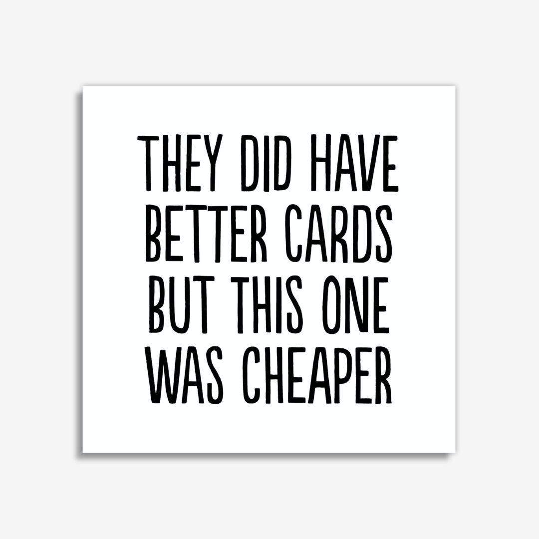CHEAPER SQUARE