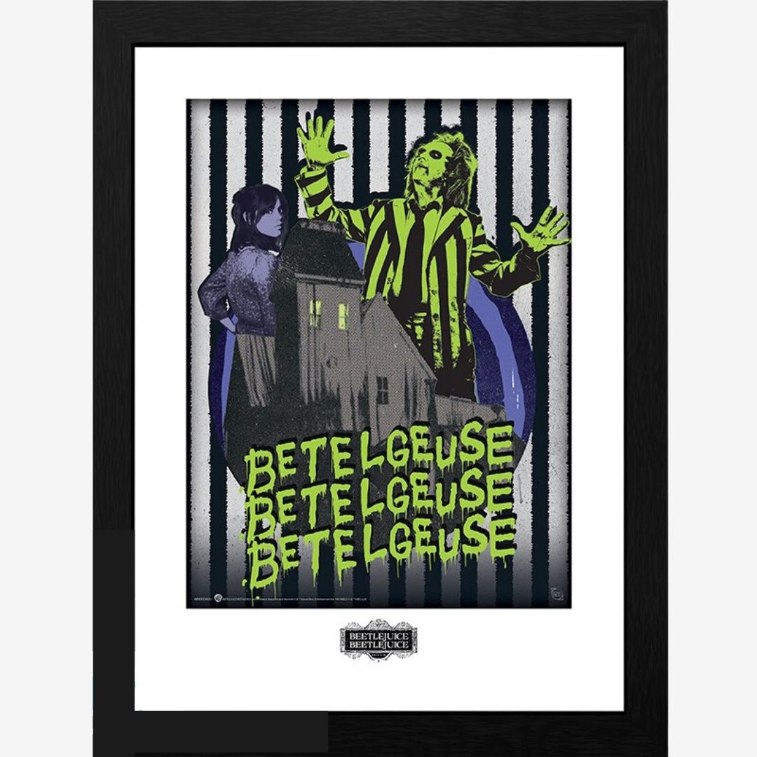 Beetlejuice Beetlejuice Framed Print