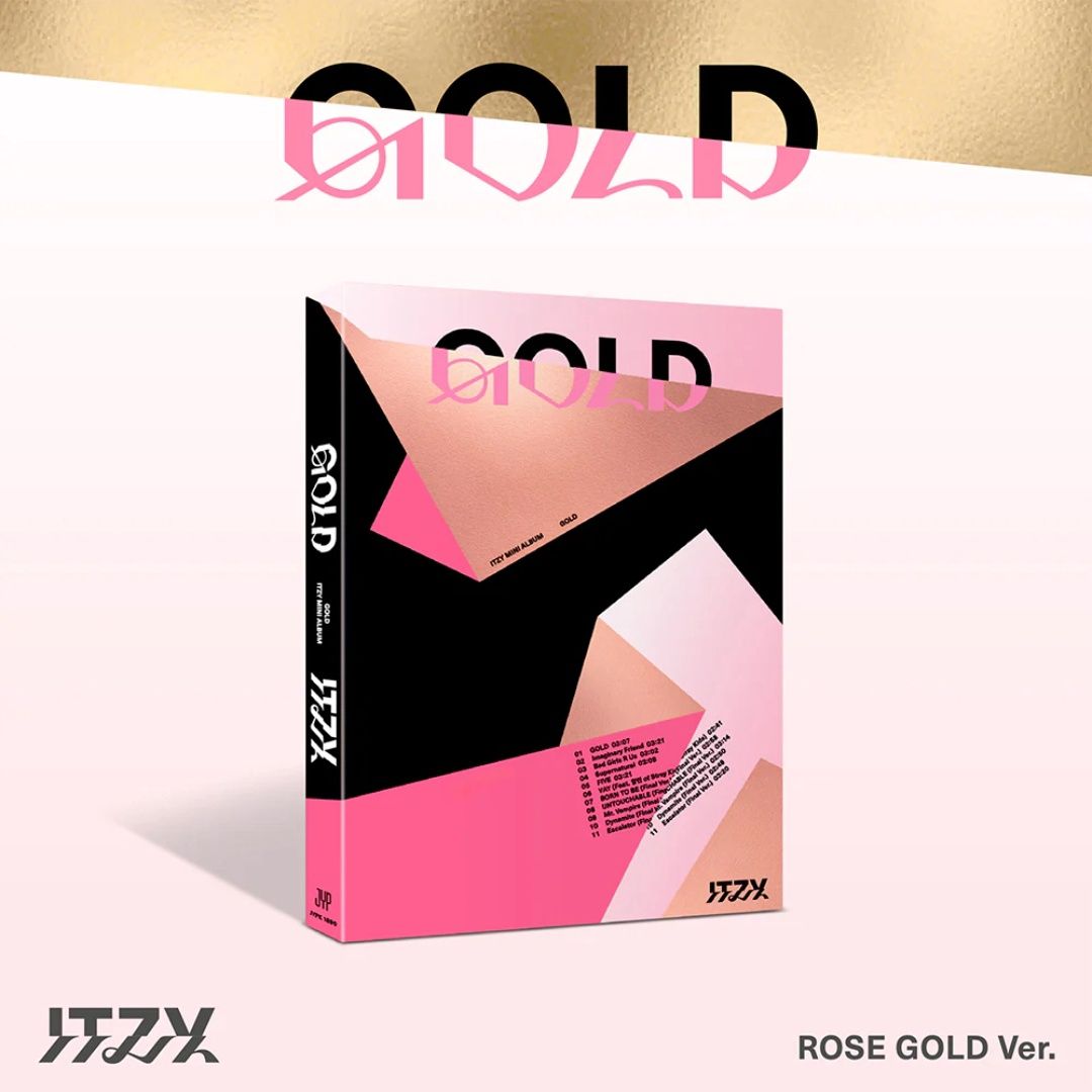 ITZY | Gold | Rose Gold Ver. | CD