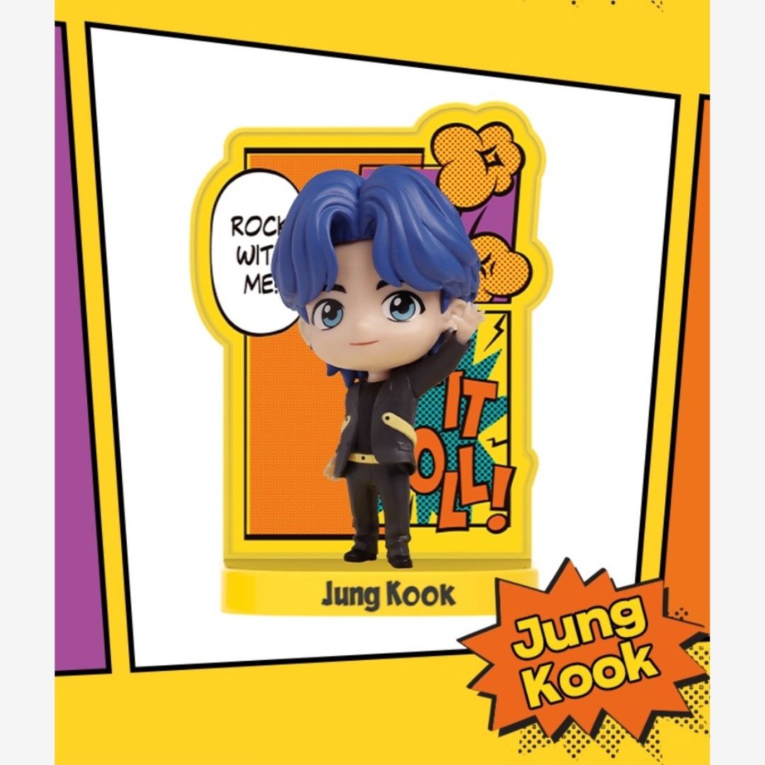 BTS Tinytan Butter Figure, Design: Jung Kook