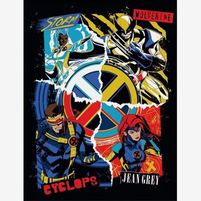 X-Men (Retro Future) Canvas 30X40