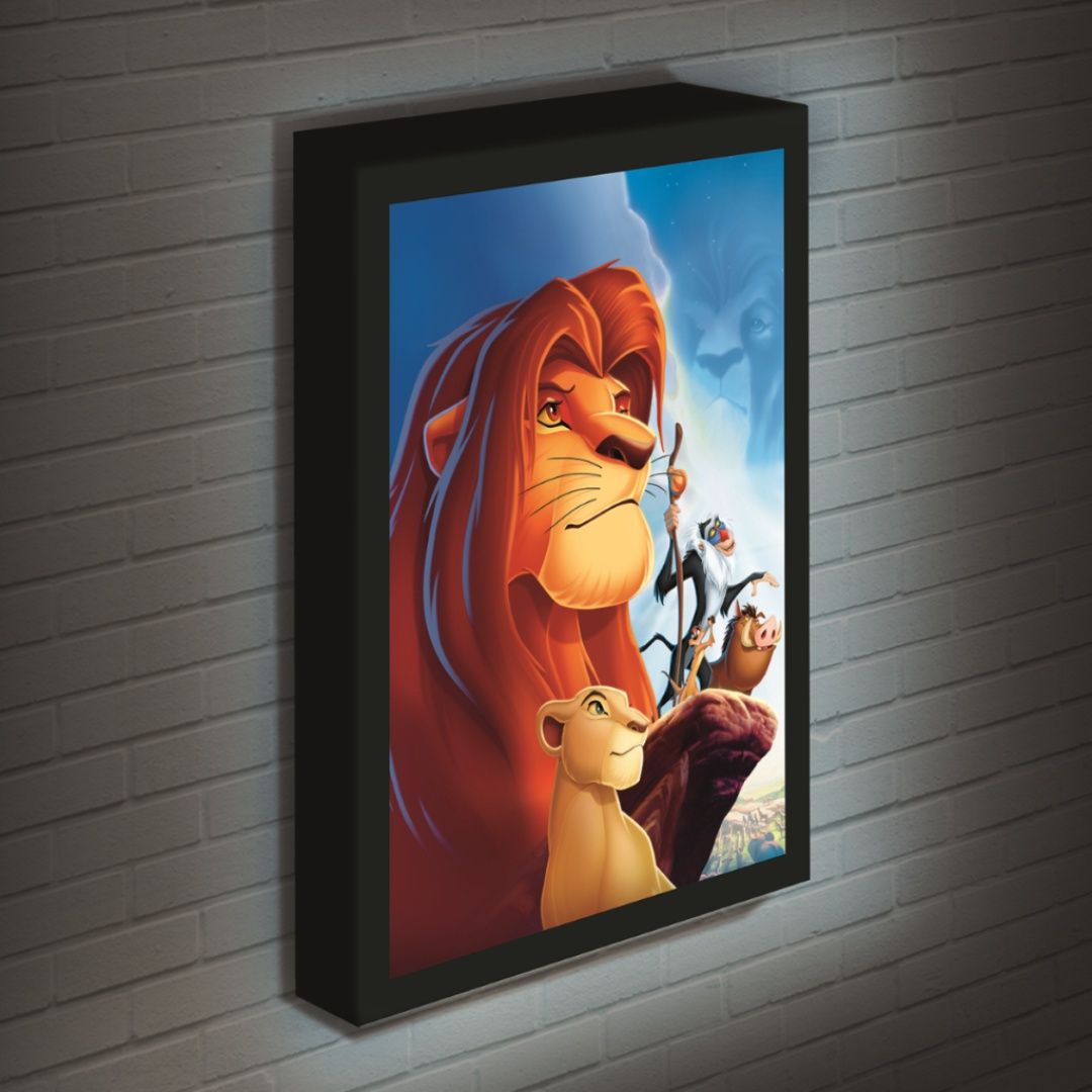 The Lion King Light Up Canvas 40x30
