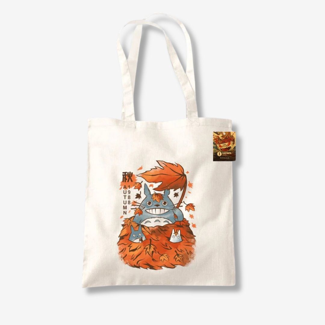 Ilustrata (My Neighbour Autumn) Natural Tote Bag