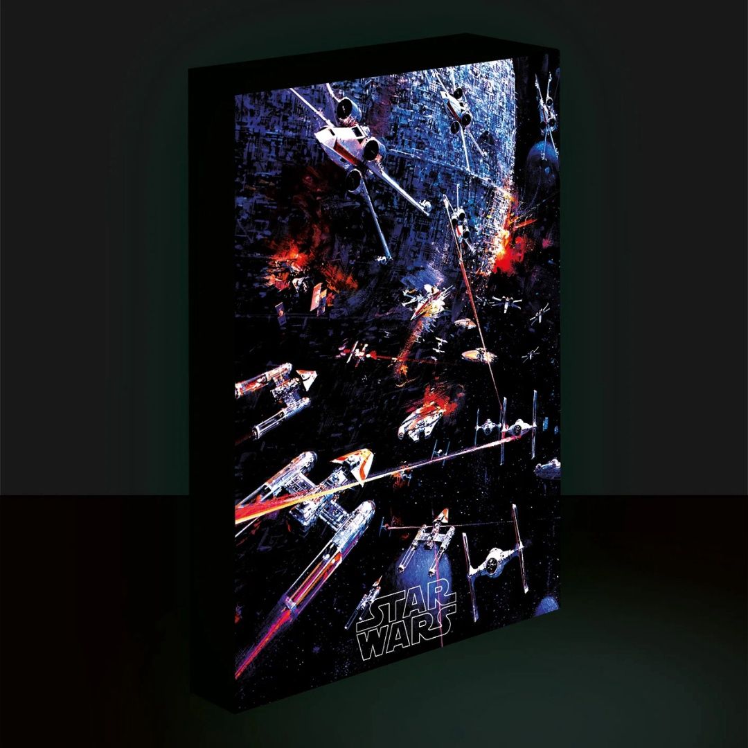 Star Wars (Death Star Assault) Light Up Canvas