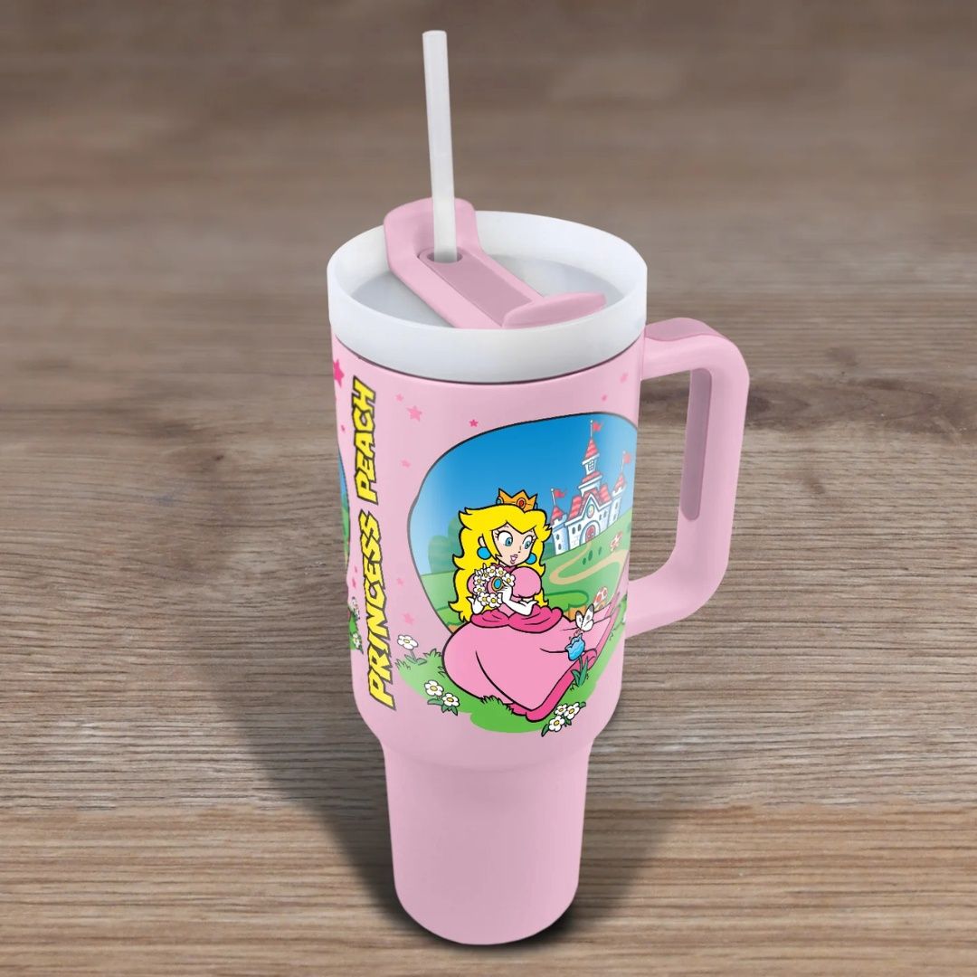 Super Mario (Peach) 40oz Tumbler