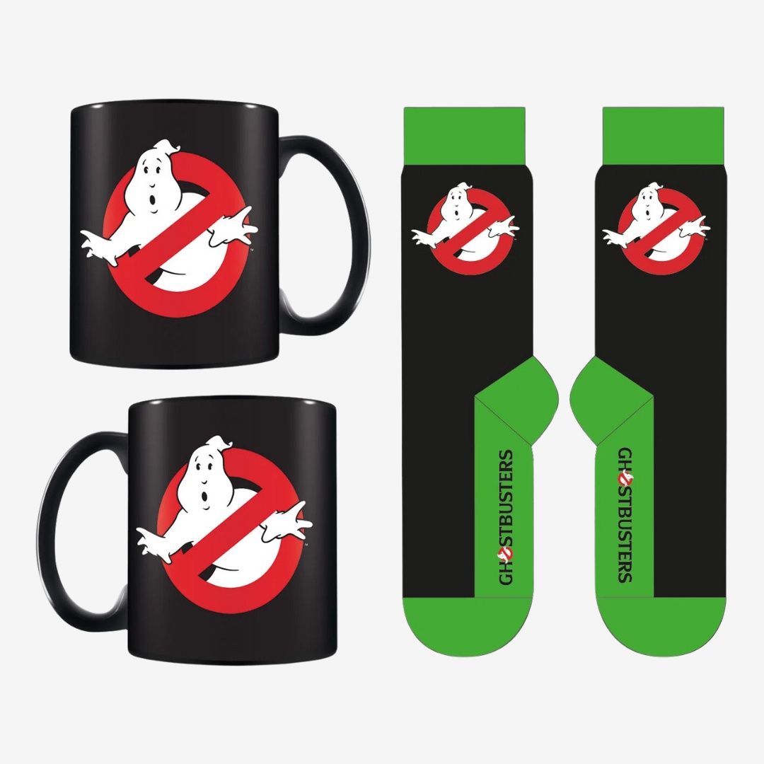 Ghostbusters (No Ghost) Mug &amp; Sock Set
