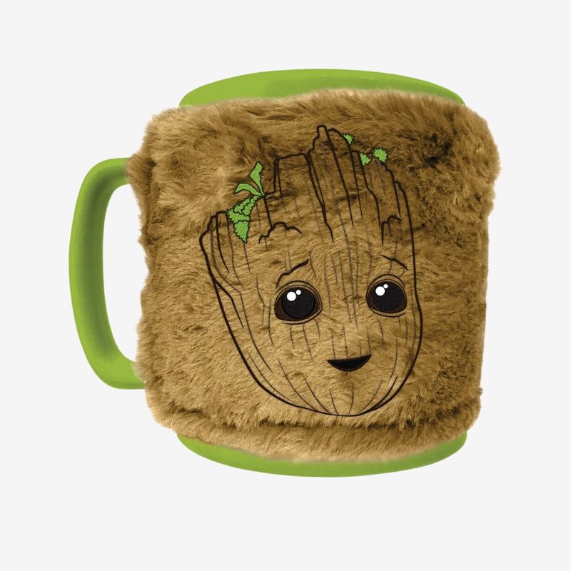 Groot (Face) Fuzzy Mug