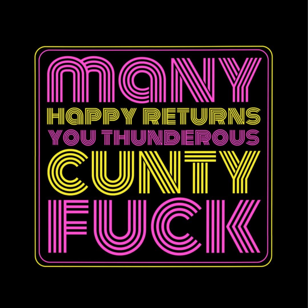THUNDEROUS CUNT NEON